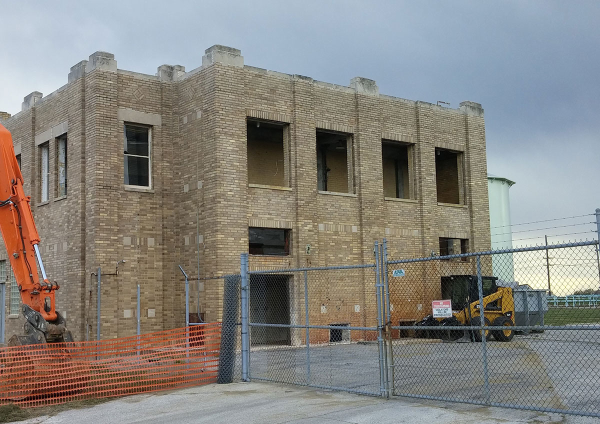 Commercial Demolition Services - Brick Buildings